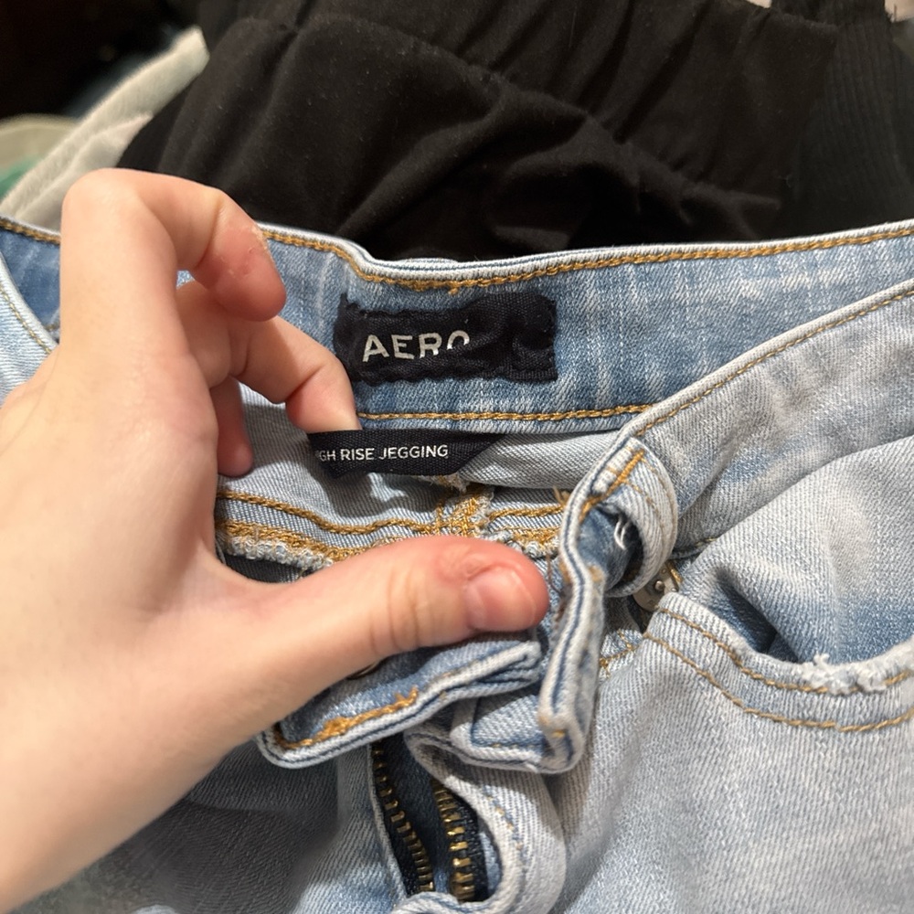 Aeropostale Blue Jeggings Casual Wear